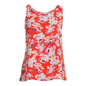 The Pioneer Woman Scoop Neck Capri Red Tank Top